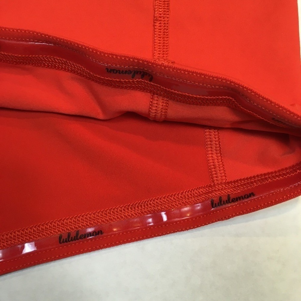Lululemon Pace Rival Skirt Skort Sz 10 Red Pickleball Tennis Golf Running - Picture 10 of 14